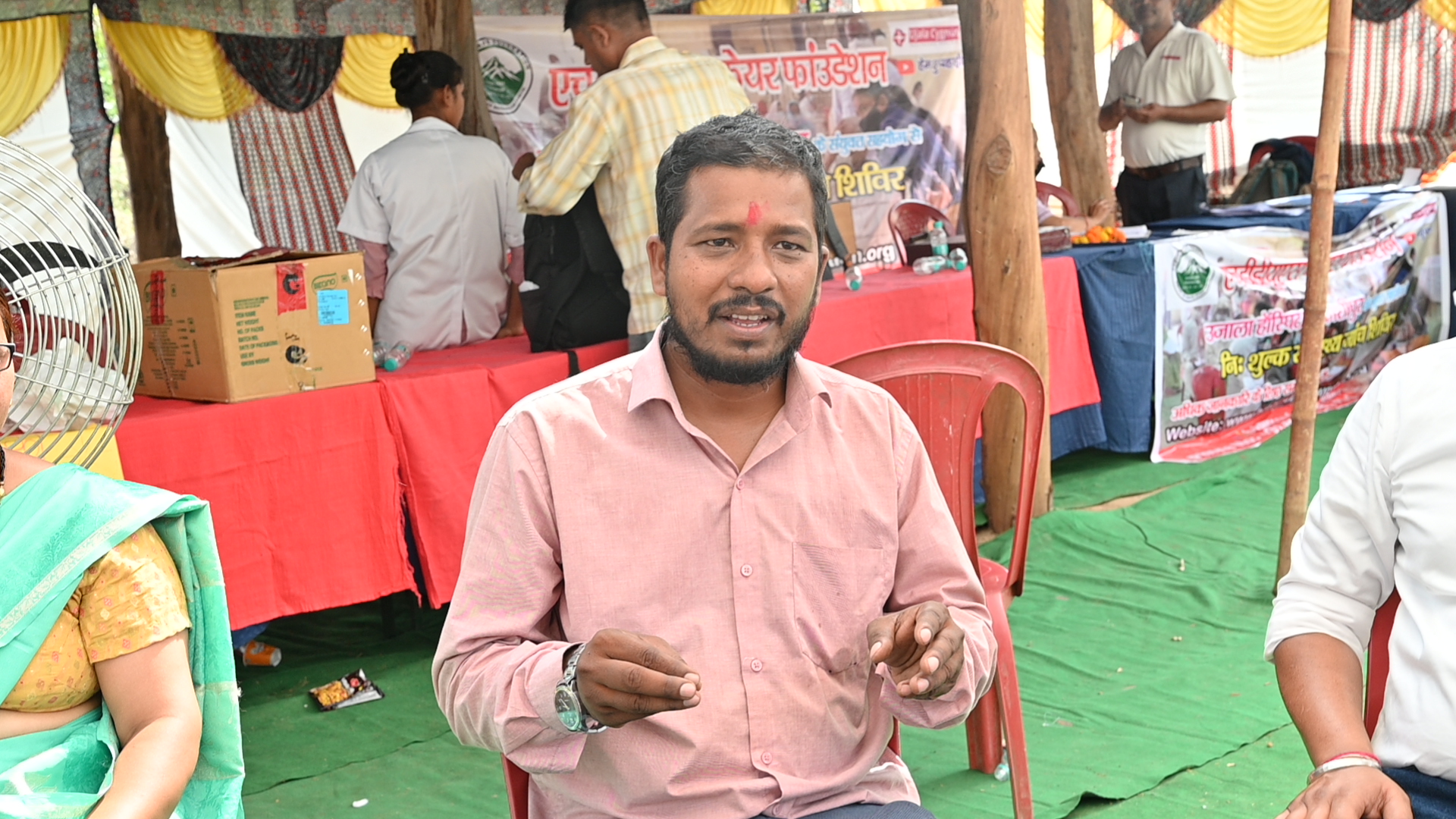 “NGO fFree medical camp